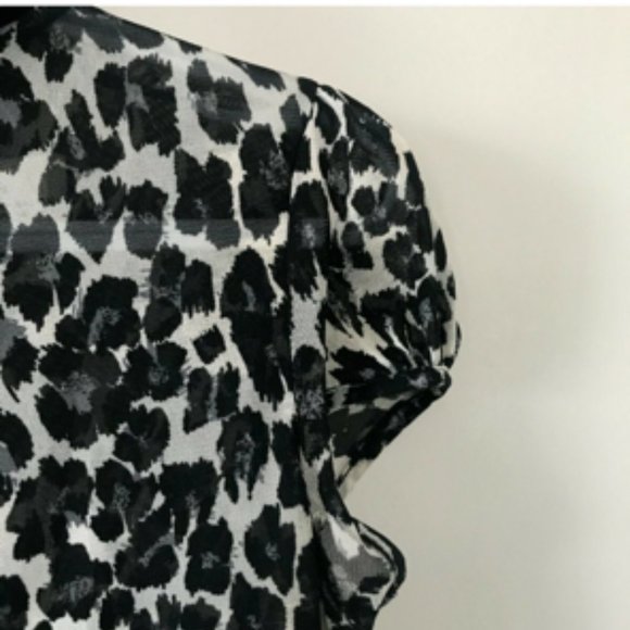 ZARA ANIMAL PRINT TOP - Picture 5 of 5